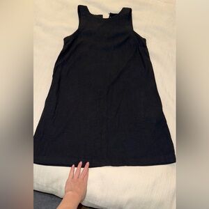 a new day linen Black Dress